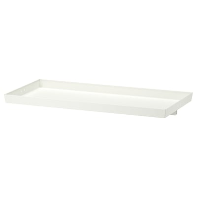 MITTZON Tablette sup pr struct à roulettes, blanc, 31 1/2x1 5/8 "