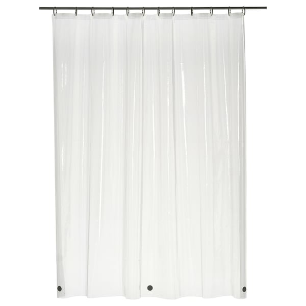 NÄLK Doublure de rideau de douche, transparent, 71x71 "