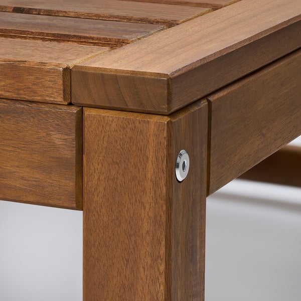 NÄMMARÖ Module siège, extérieur, teinté brun clair, 31 7/8x31 7/8 "