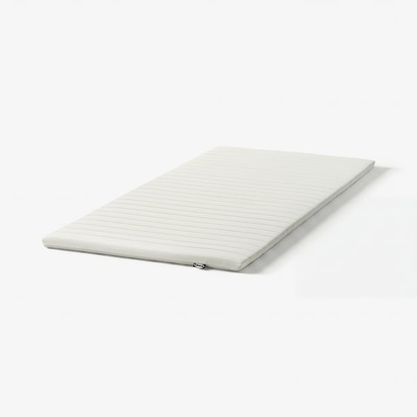 NÄSFJÄLLET Surmatelas, blanc, 1 place