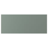 NICKEBO Façade de tiroir, mat gris-vert, 36x15 "