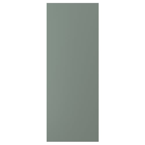 NICKEBO Panneau latéral de finition, mat gris-vert, 15x41 1/8 "