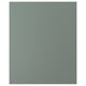 NICKEBO Panneau latéral de finition, mat gris-vert, 25x30 "