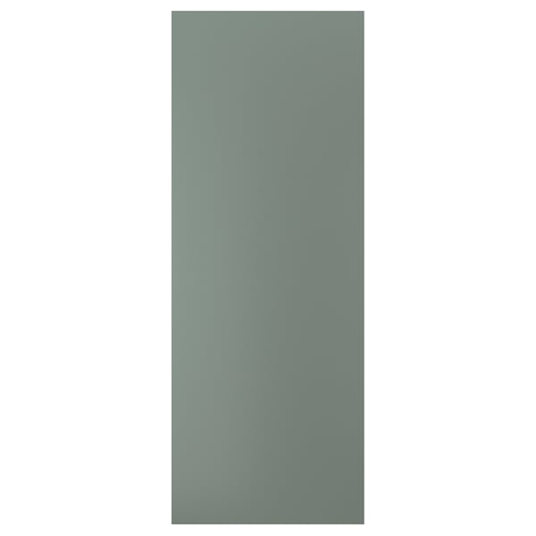 NICKEBO Panneau latéral de finition, mat gris-vert, 36x96 "