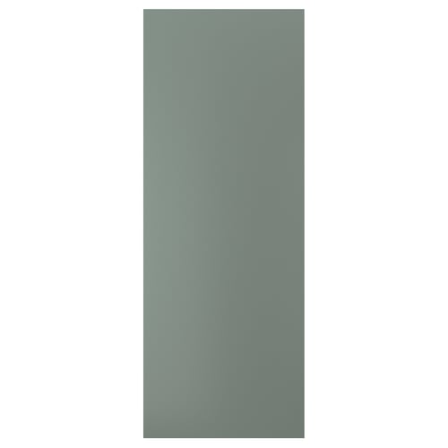 NICKEBO Panneau latéral de finition, mat gris-vert, 36x96 "