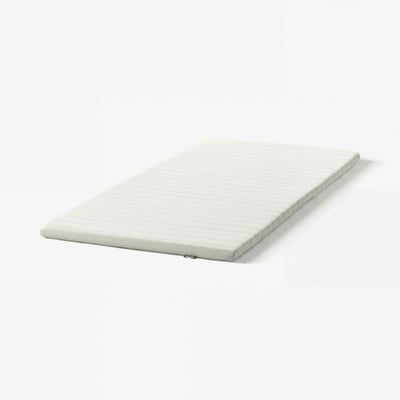 NISSEHOLM Surmatelas, blanc, 1 place