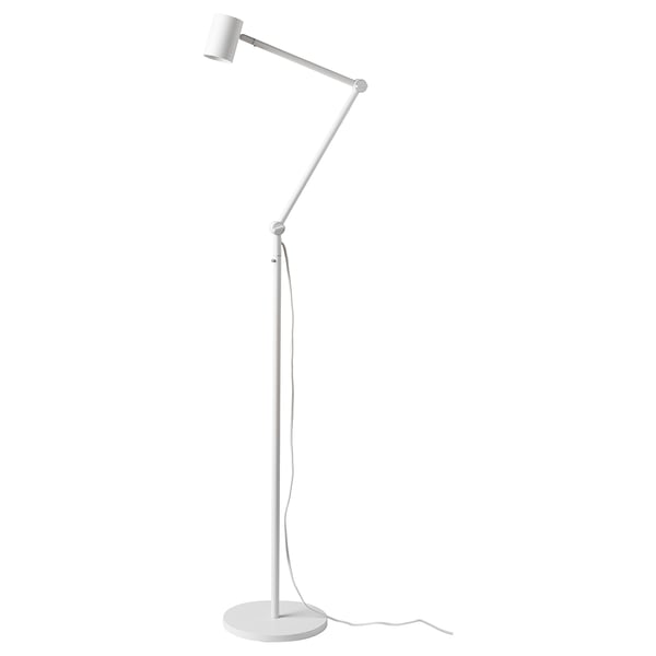 NYMÅNE Lampadaire/liseuse, blanc