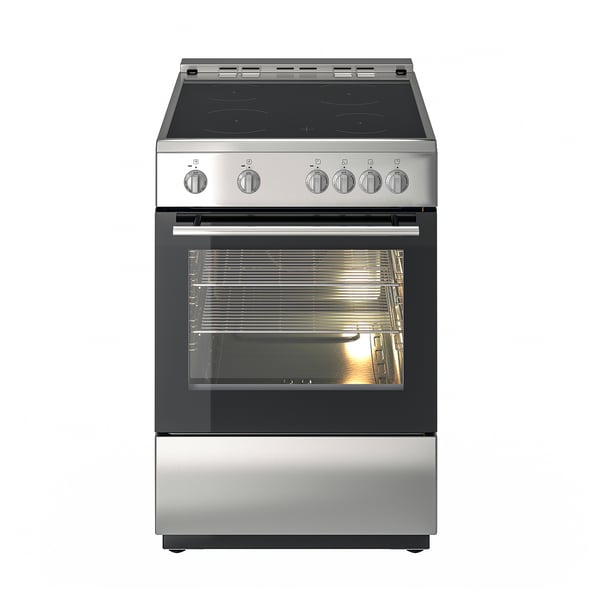 ÖRMINGE Cuisinière à surface vitrocéramique, acier inox, 24 "