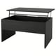 ÖSTAVALL Table basse réglable, noir, 35 3/8 "