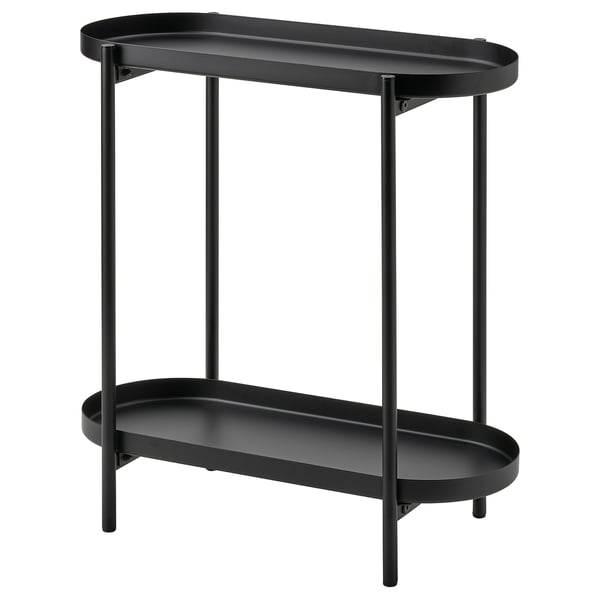 OLIVBLAD Jardinière, intérieur/extérieur noir, 22 "