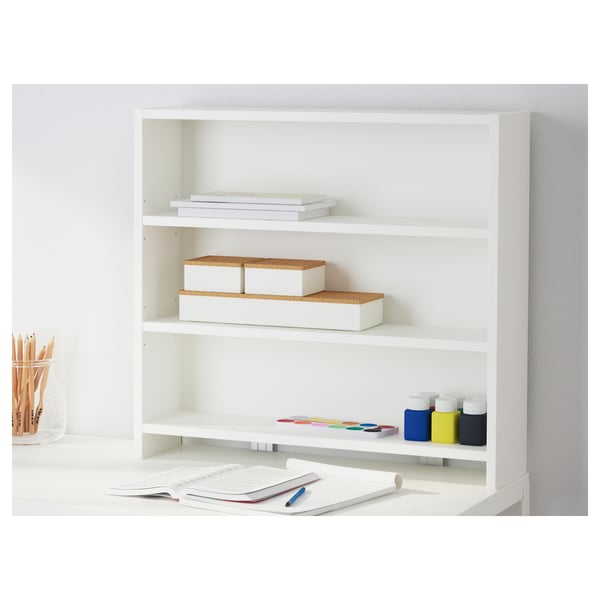 PÅHL Étagère pour bureau, blanc, 25 1/4x23 5/8 "