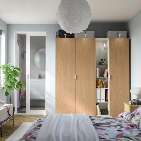 PAX Élément complémentaire central, blanc, 13 3/4x13 3/4x79 1/8 "