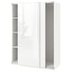PAX / HASVIK Agencement armoire-penderie, blanc/ultrabrillant/blanc, 59x26x79 1/4 "