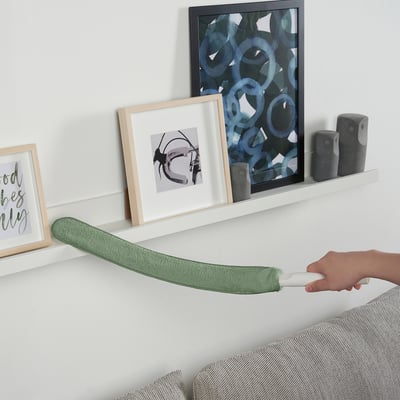 PEPPRIG Recharge plumeau plat, vert, 17 ¾x2 ¾ "
