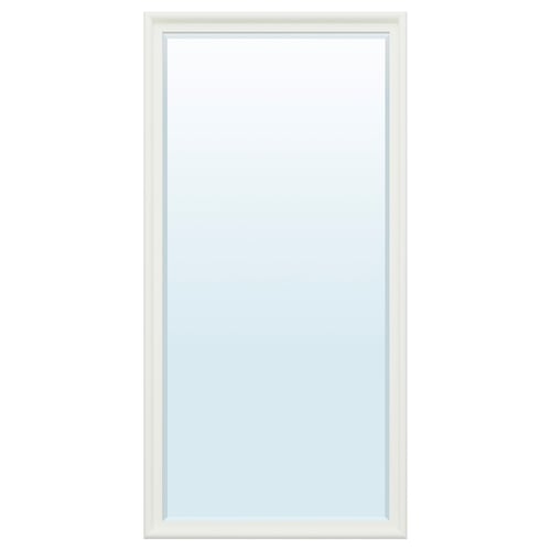 PINGSTSYREN Miroir, blanc, 23 5/8x47 1/4 "
