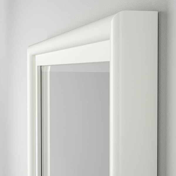 PINGSTSYREN Miroir, blanc, 23 5/8x47 1/4 "