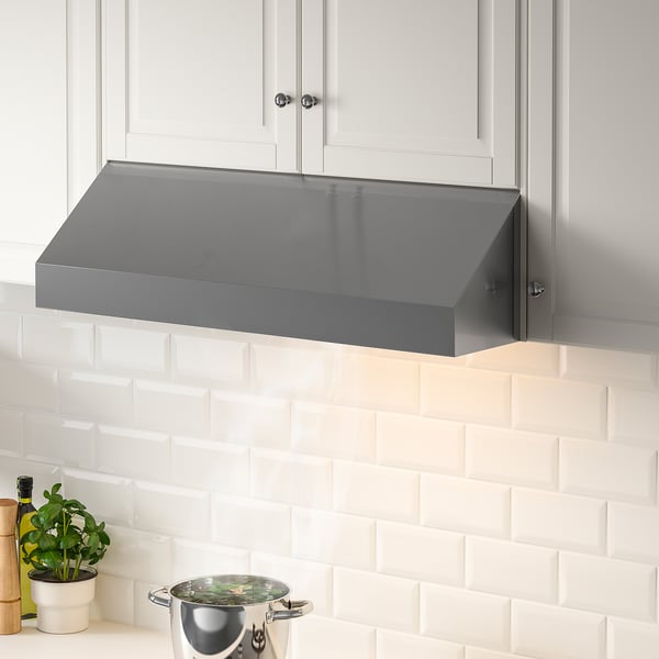PLANENLIG Hotte sous armoire, acier inox