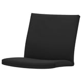 POÄNG Coussin pour fauteuil dossier bas, Vissle noir