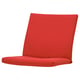 POÄNG Coussin pour fauteuil dossier bas, Vissle rouge