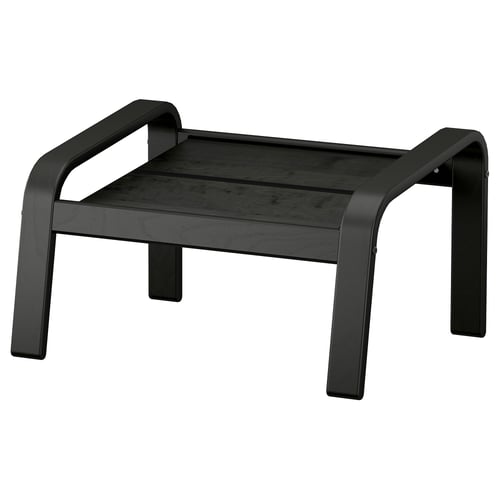POÄNG Structure repose-pieds, noir
