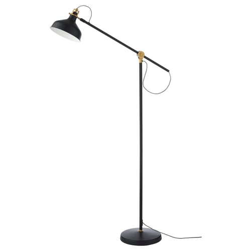 RANARP Lampadaire/liseuse, noir
