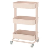 RÅSKOG Desserte, rose, 13 3/4x17 3/4x30 3/8 "