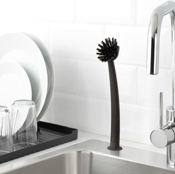 RINNIG Brosse à vaisselle, gris