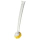 RINNIG Brosse à vaisselle, jaune vif/blanc cassé