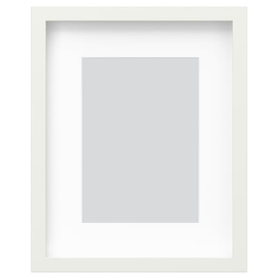 RÖDALM Cadre, blanc, 8x10 "