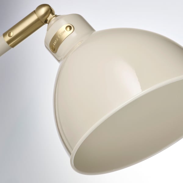 RÖDFLIK Lampe de bureau, beige clair