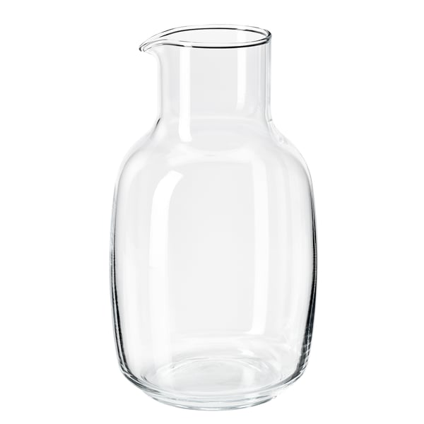 RÖDGASELL Carafe, verre clair, 41 oz