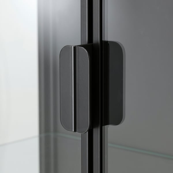 RUDSTA Vitrine, anthracite, 31 1/2x14 5/8x47 1/4 "