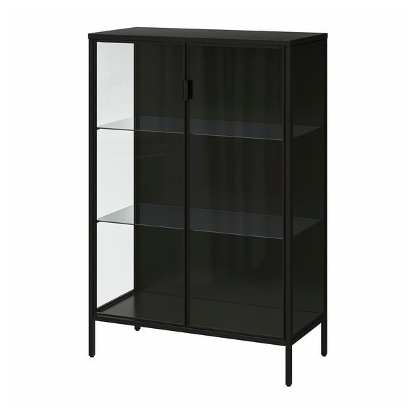 RUDSTA Vitrine, anthracite, 31 1/2x14 5/8x47 1/4 "