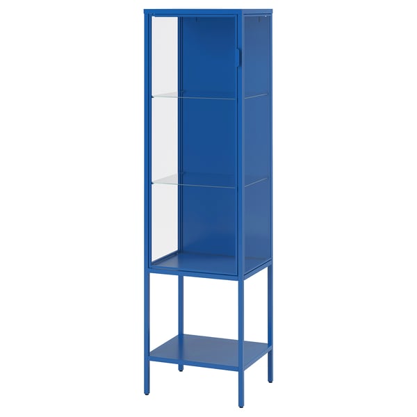 RUDSTA Vitrine, bleu, 16 1/2x14 5/8x61 "