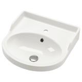 RUTSJÖN Lavabo semi-encastré, blanc, 20x19 5/8 "