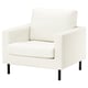 SALTSJÖBADEN Fauteuil, Blekinge blanc