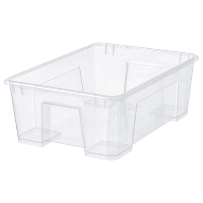 SAMLA Boîte, transparent, 15 ¼x11x5 ½ "/3 gallon