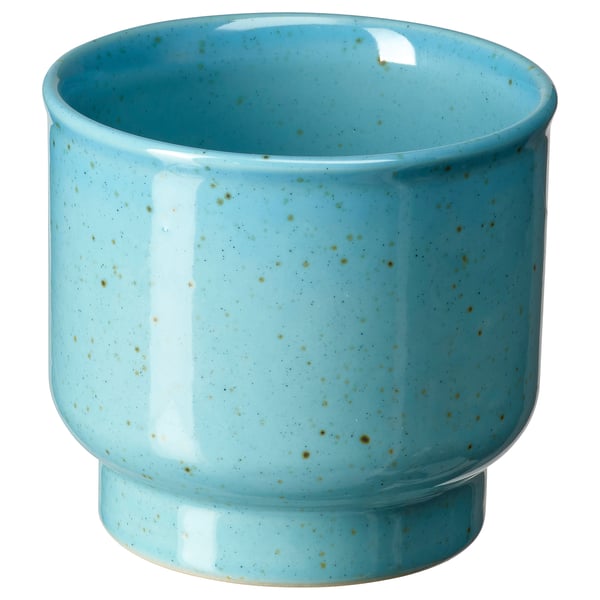 SAMMETSSYREN Cache-pot, intérieur/extérieur/turquoise, 3 ½ "