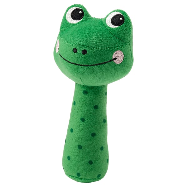 SANDBI Hochet, grenouille/vert