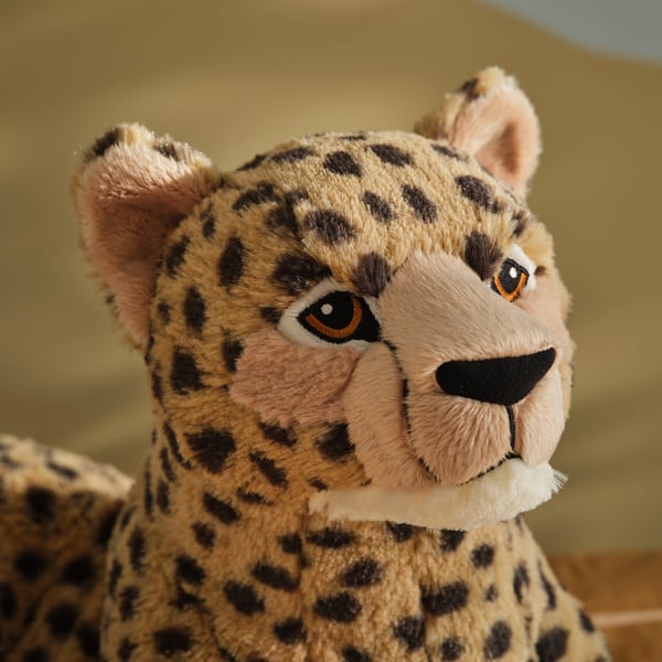 SANDLÖPARE Peluche, guépard/beige, 19 ¾ "