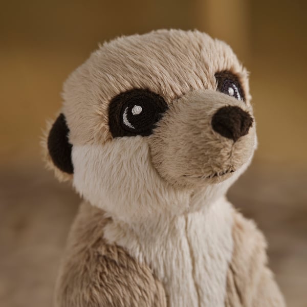 SANDLÖPARE Peluche, suricate/beige, 7 ¾ "