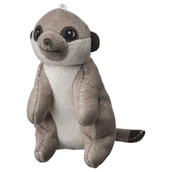 SANDLÖPARE Peluche, suricate/mini beige, 3 ¼ "