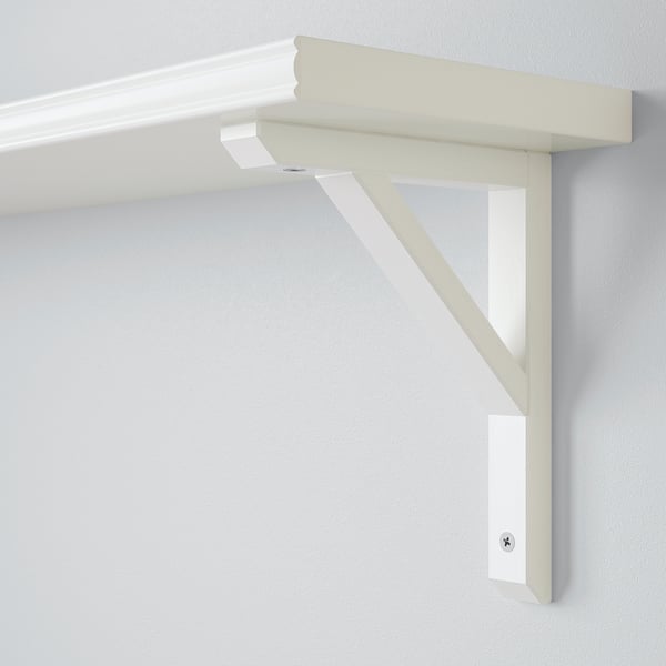 SANDSHULT Console, tremble plaqué blanchi, 7x8 ¾ "