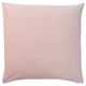 SANELA Housse de coussin, rose clair, 20x20 "