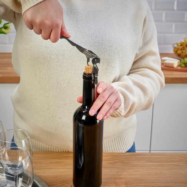SEGELFISK Tire-bouchon, acier inox
