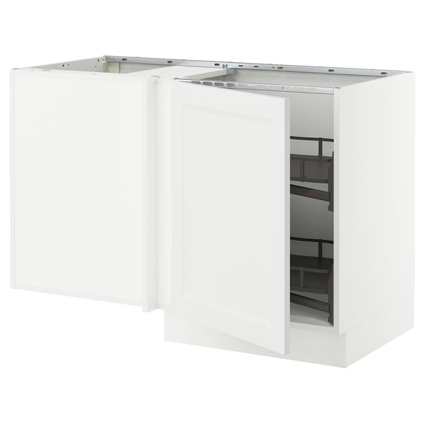 SEKTION Arm inf angle+aménagement coul, blanc/Axstad blanc mat, 50x24x30 "