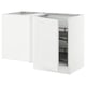 SEKTION Arm inf angle+aménagement coul, blanc/Axstad blanc mat, 50x24x30 "