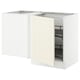 SEKTION Arm inf angle+aménagement coul, blanc/Bodbyn blanc cassé, 50x24x30 "