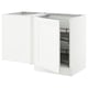 SEKTION Arm inf angle+aménagement coul, blanc Enköping/blanc effet bois, 50x24x30 "