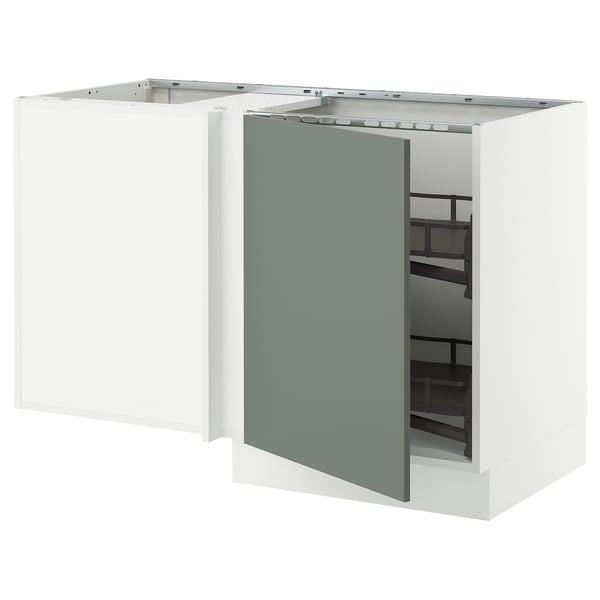 SEKTION Arm inf angle+aménagement coul, blanc/Nickebo gris -vert mat, 50x24x30 "